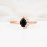 SR06718 Black Onyx Ring - Additional view