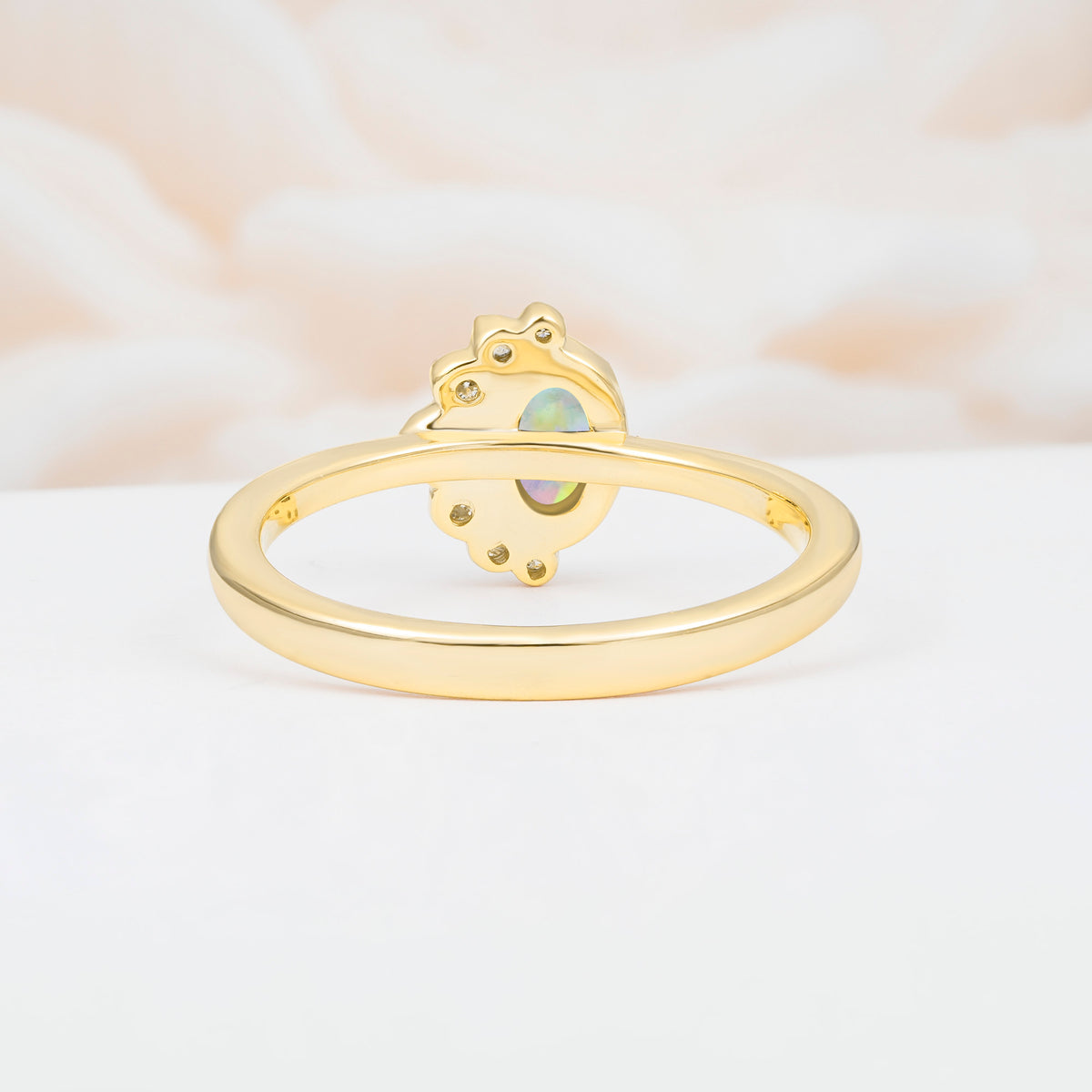 SR06718 Fire Opal Ring - Additional view