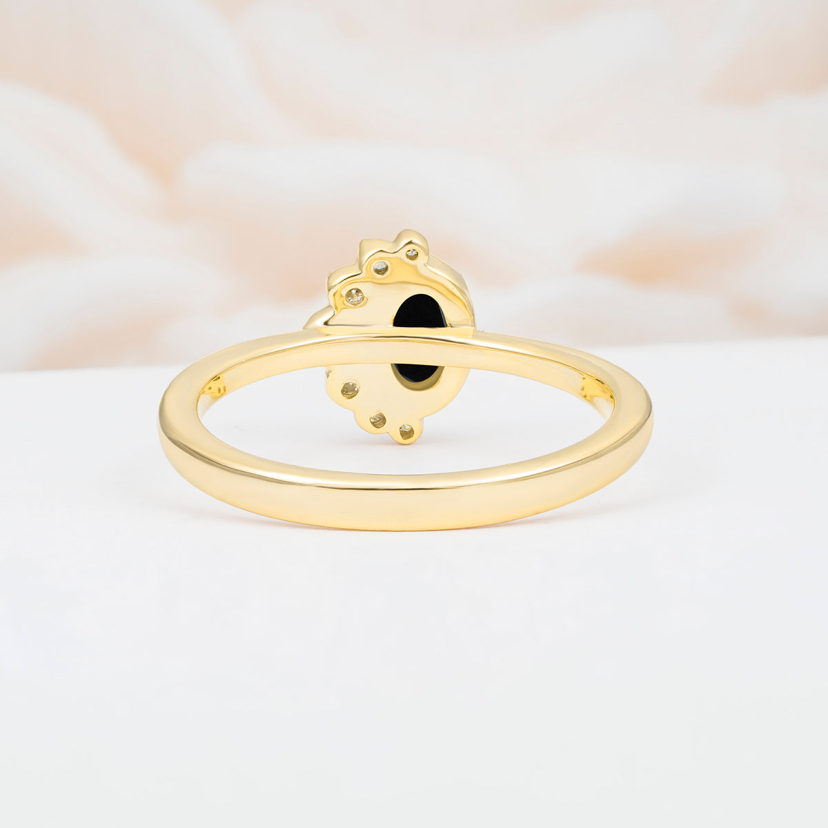 SR06718 Black Onyx Ring - Additional view