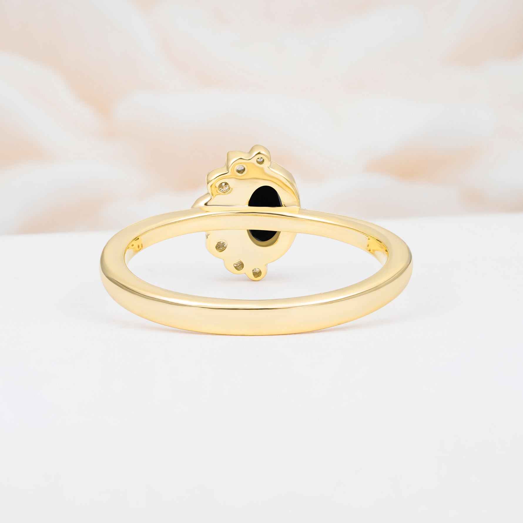 SR06718 Black Onyx Ring - Additional view