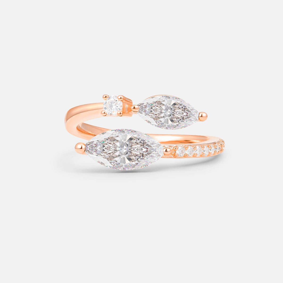 SR06737 Moissanite Ring - Additional view
