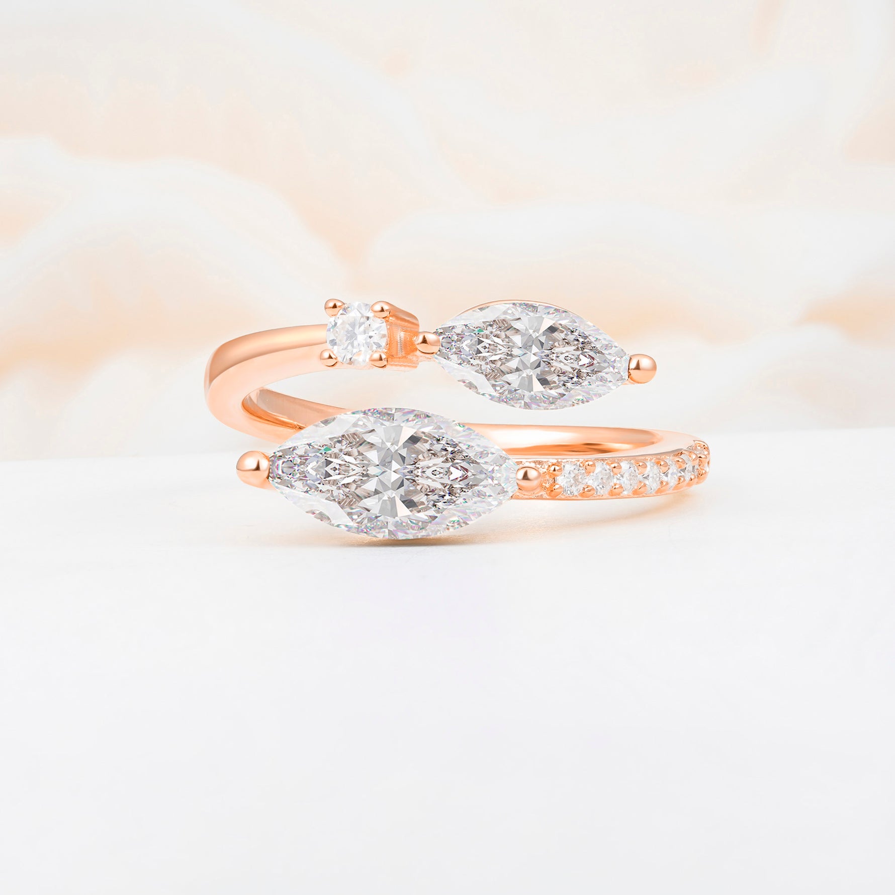 SR06737 Moissanite Ring - Additional view