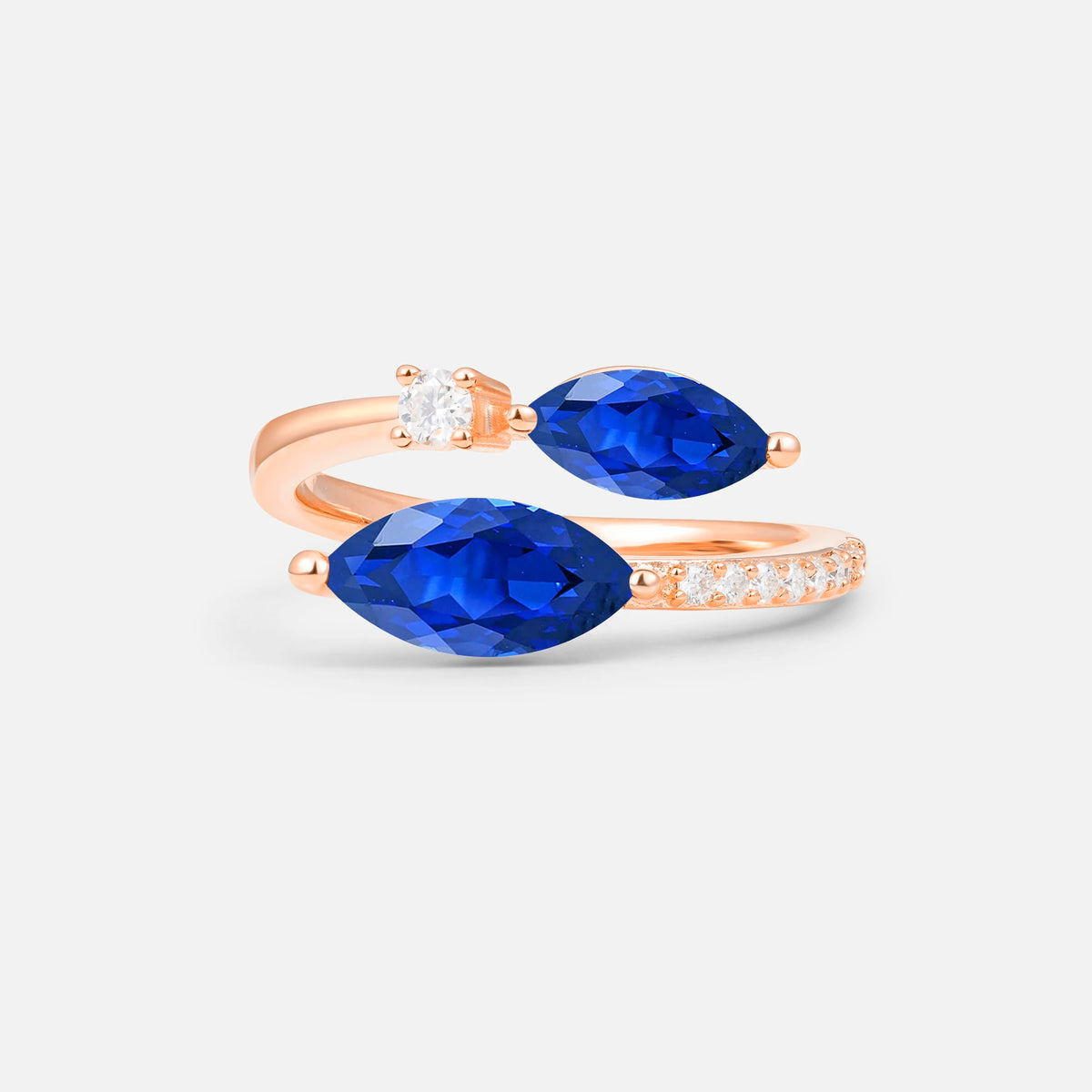 SR06737 Sapphire Ring - Additional view
