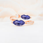 SR06737 Tanzanite Ring - Additional view