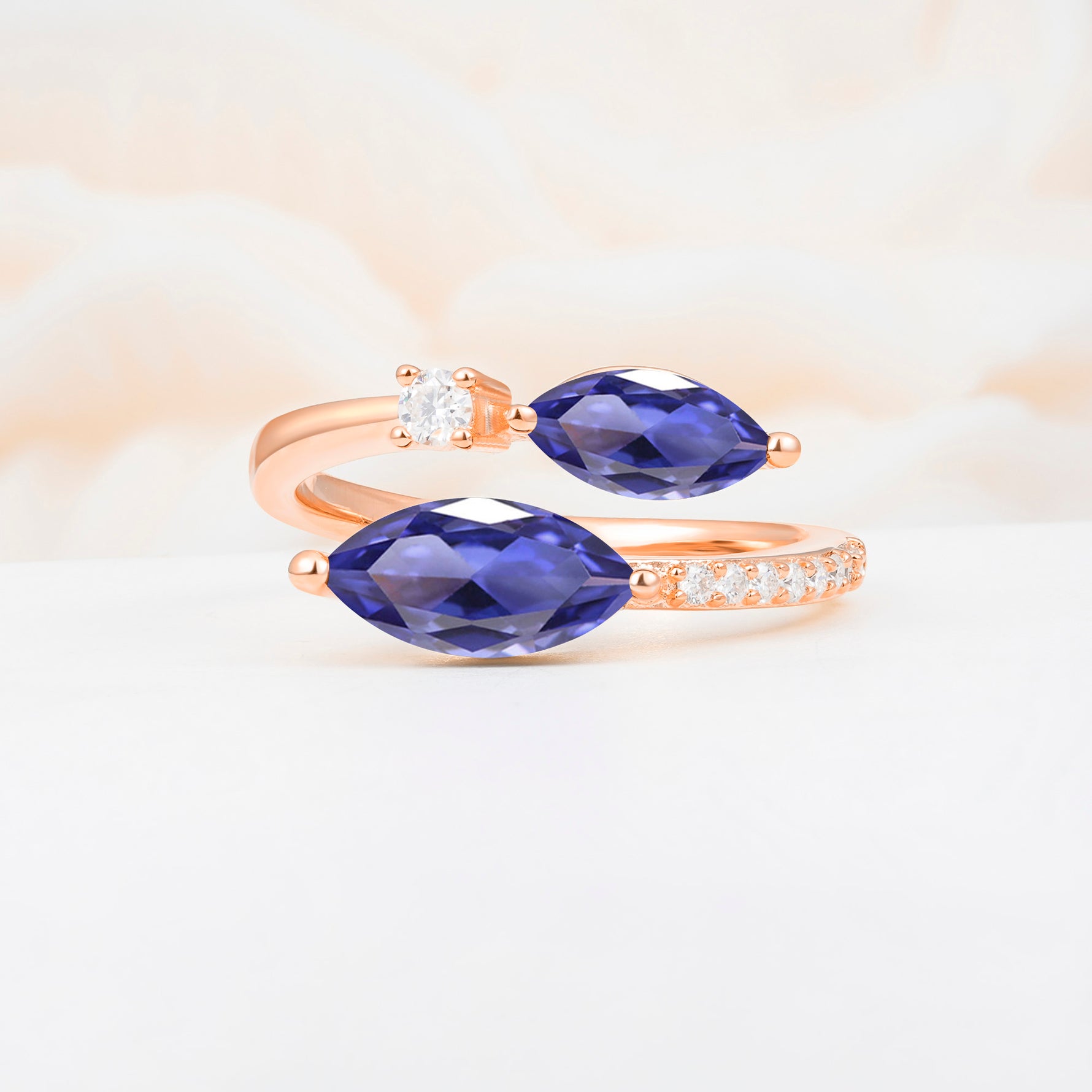 SR06737 Tanzanite Ring - Additional view
