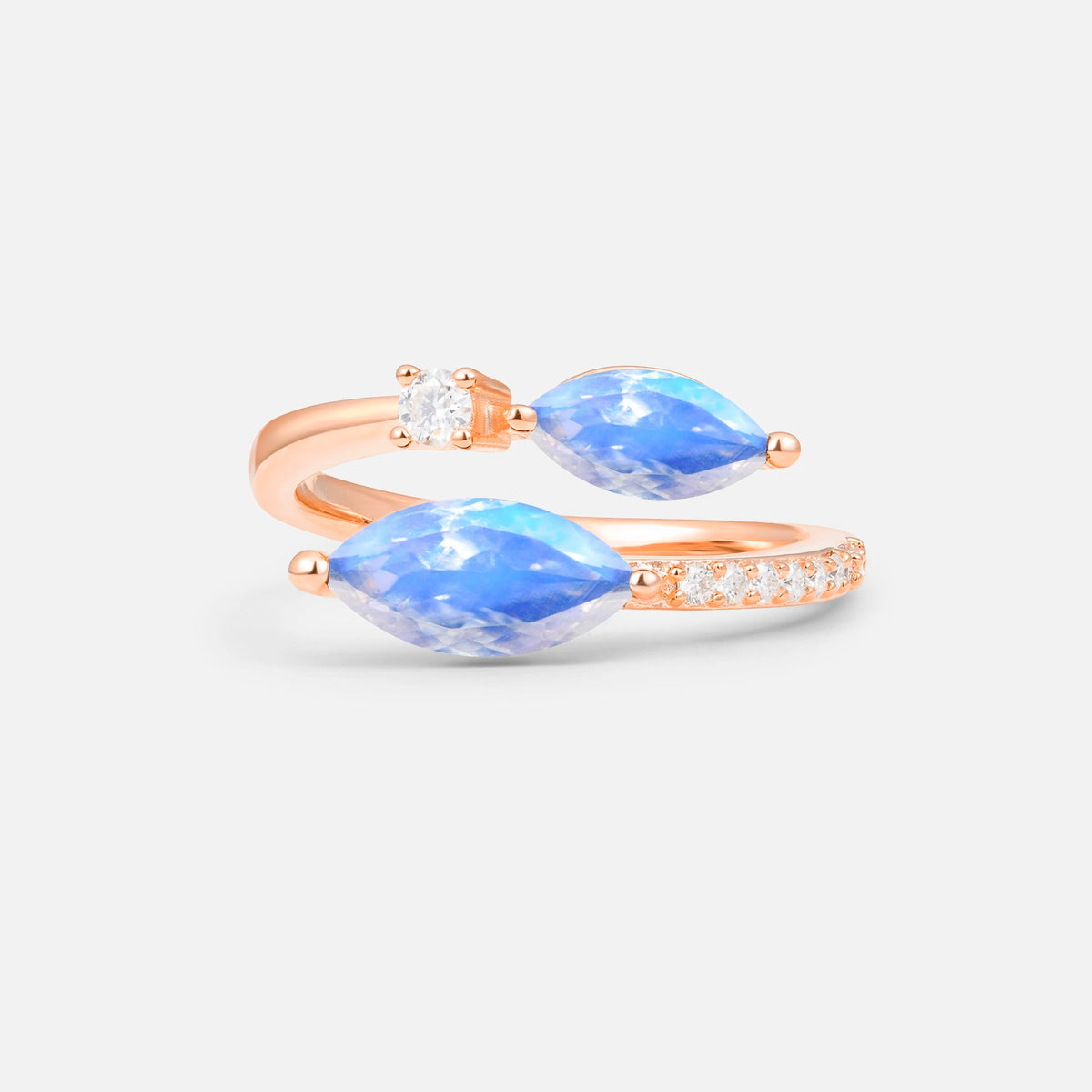 SR06737 Moonstone Ring - Additional view