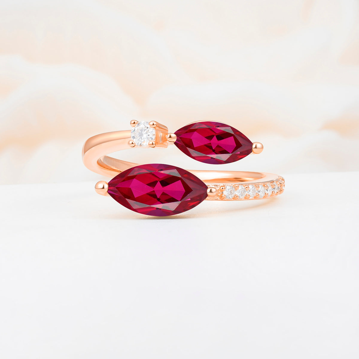 SR06737 Ruby Ring - Additional view