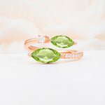 SR06737 Peridot Ring - Additional view