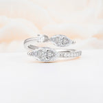 SR06737 Moissanite Ring - Additional view