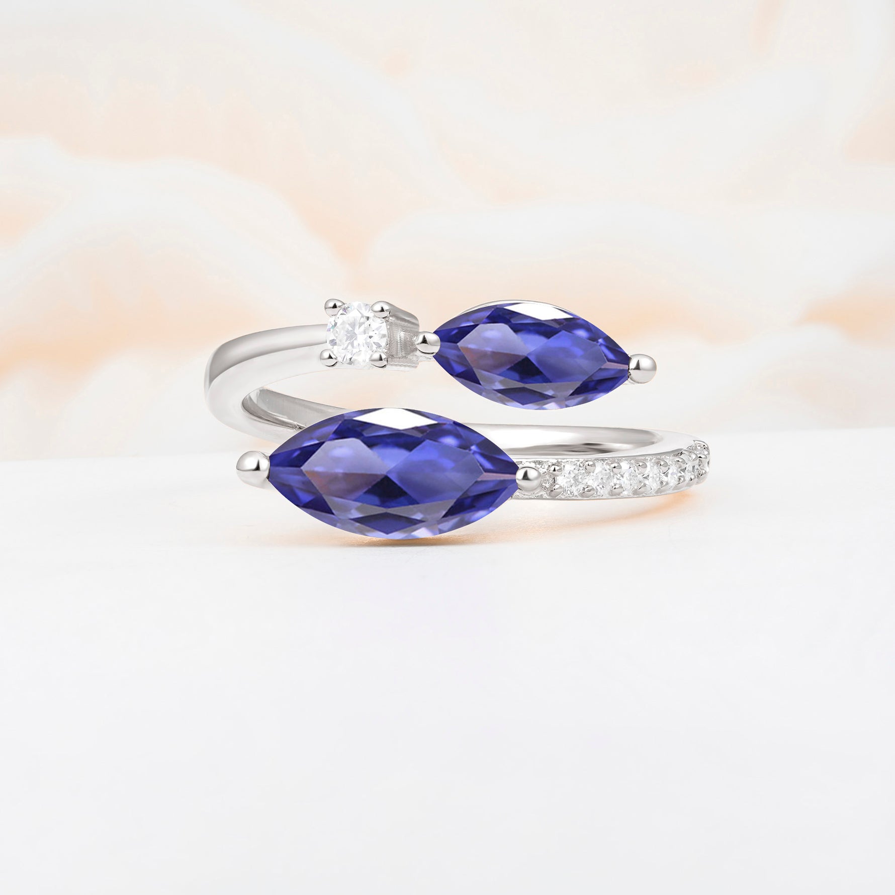SR06737 Tanzanite Ring - Additional view