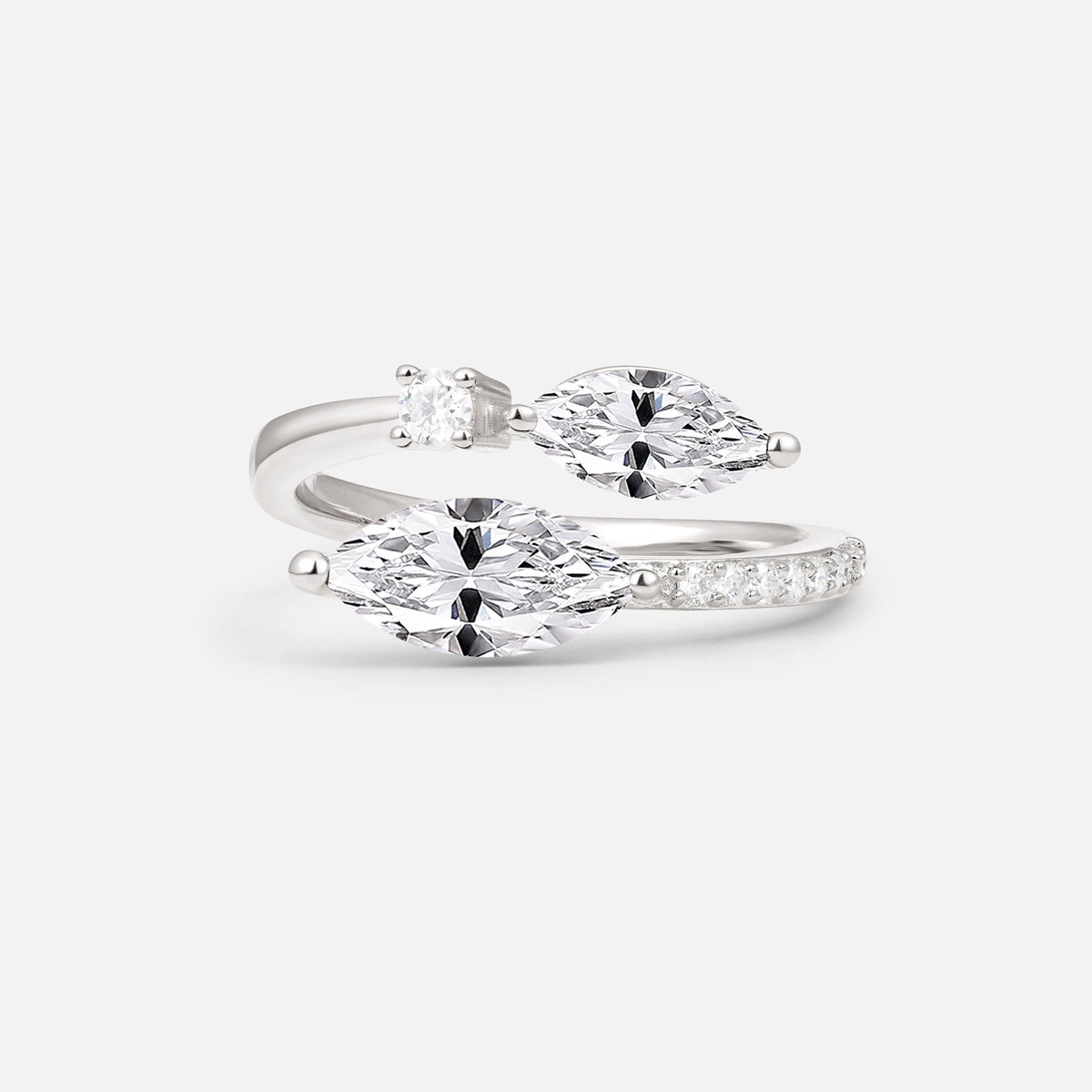SR06737 Lab Diamond Ring - Additional view