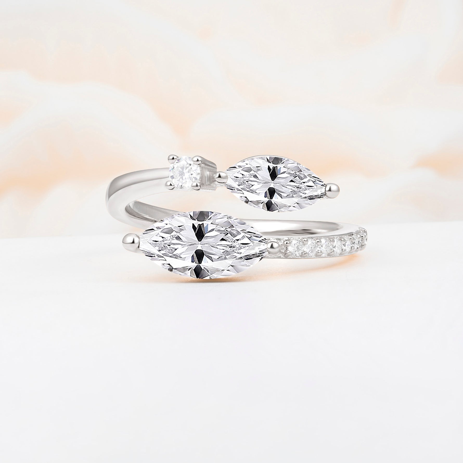 SR06737 Lab Diamond Ring - Additional view