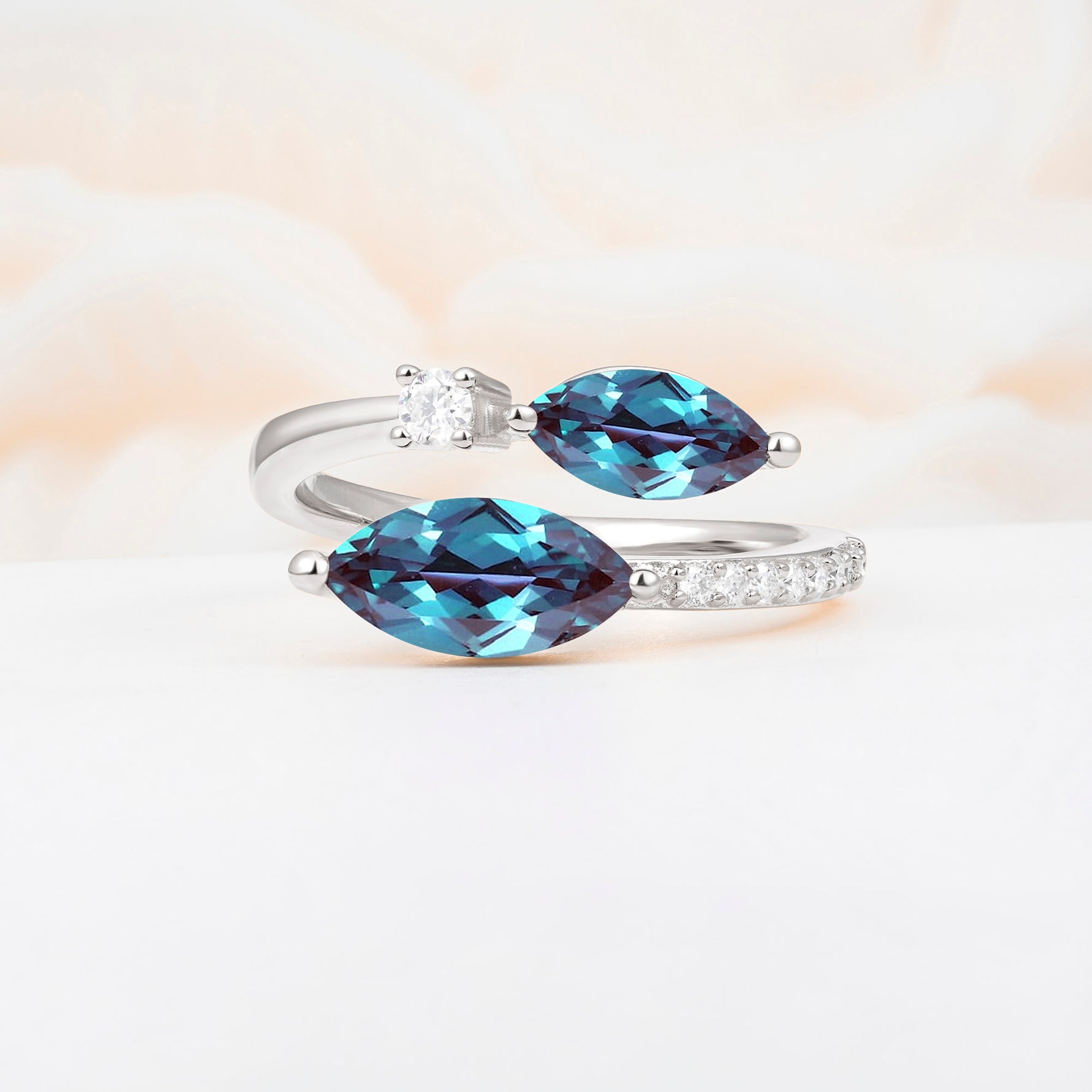 SR06737 Alexandrite Ring - Additional view