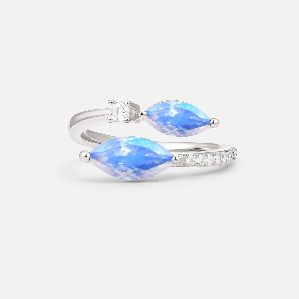 SR06737 Moonstone Ring - Additional view