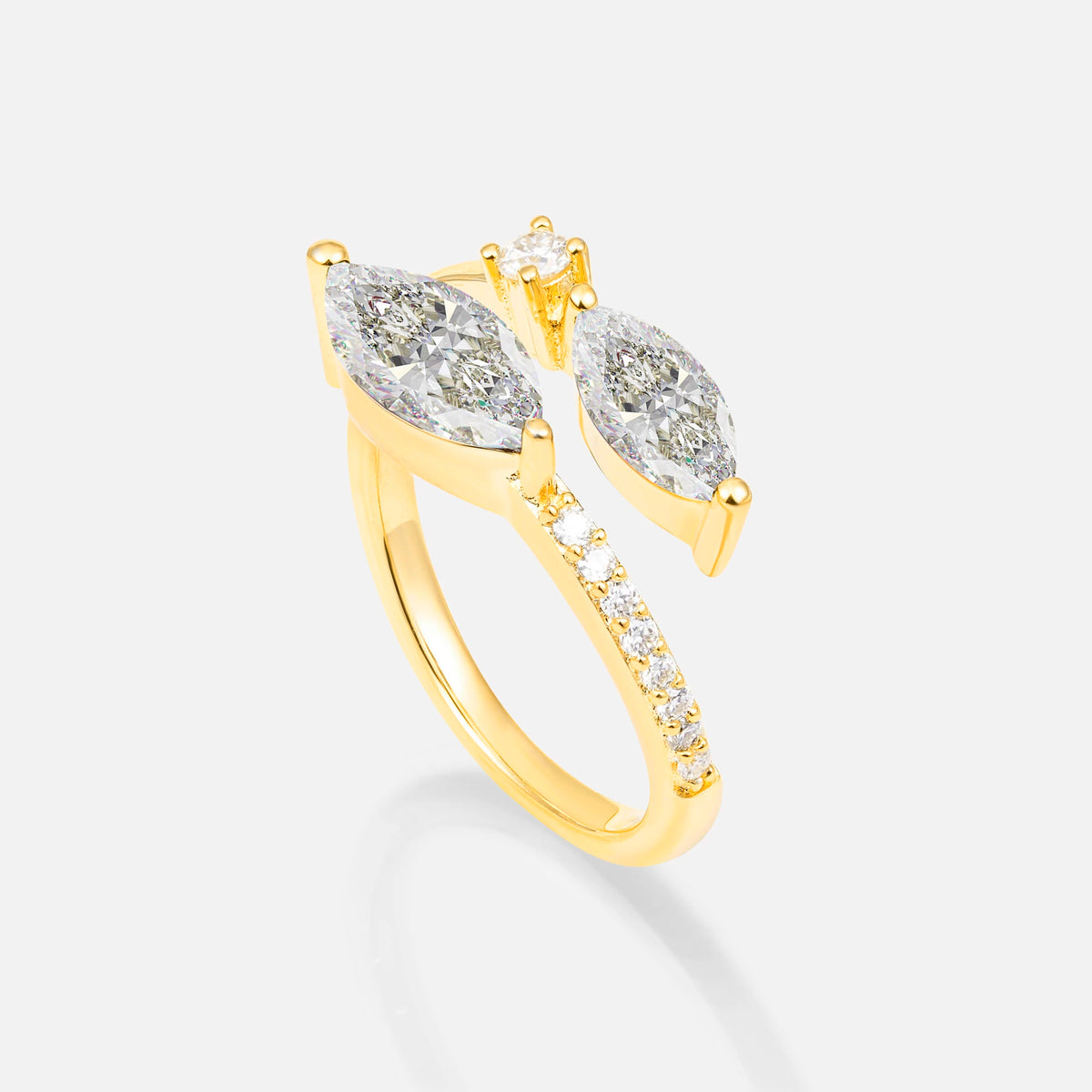 SR06737 Moissanite Ring - Additional view