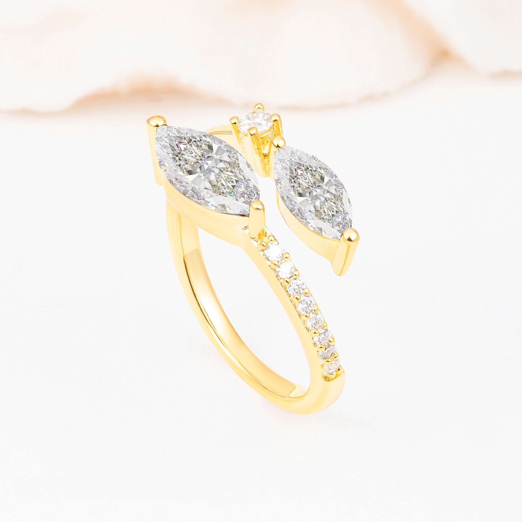 SR06737 Moissanite Ring - Additional view