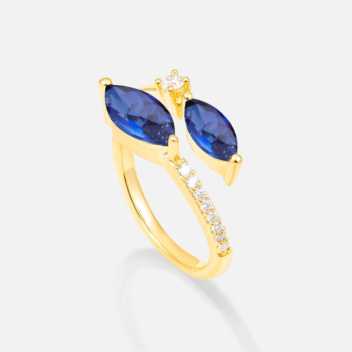 SR06737 Sapphire Ring - Additional view