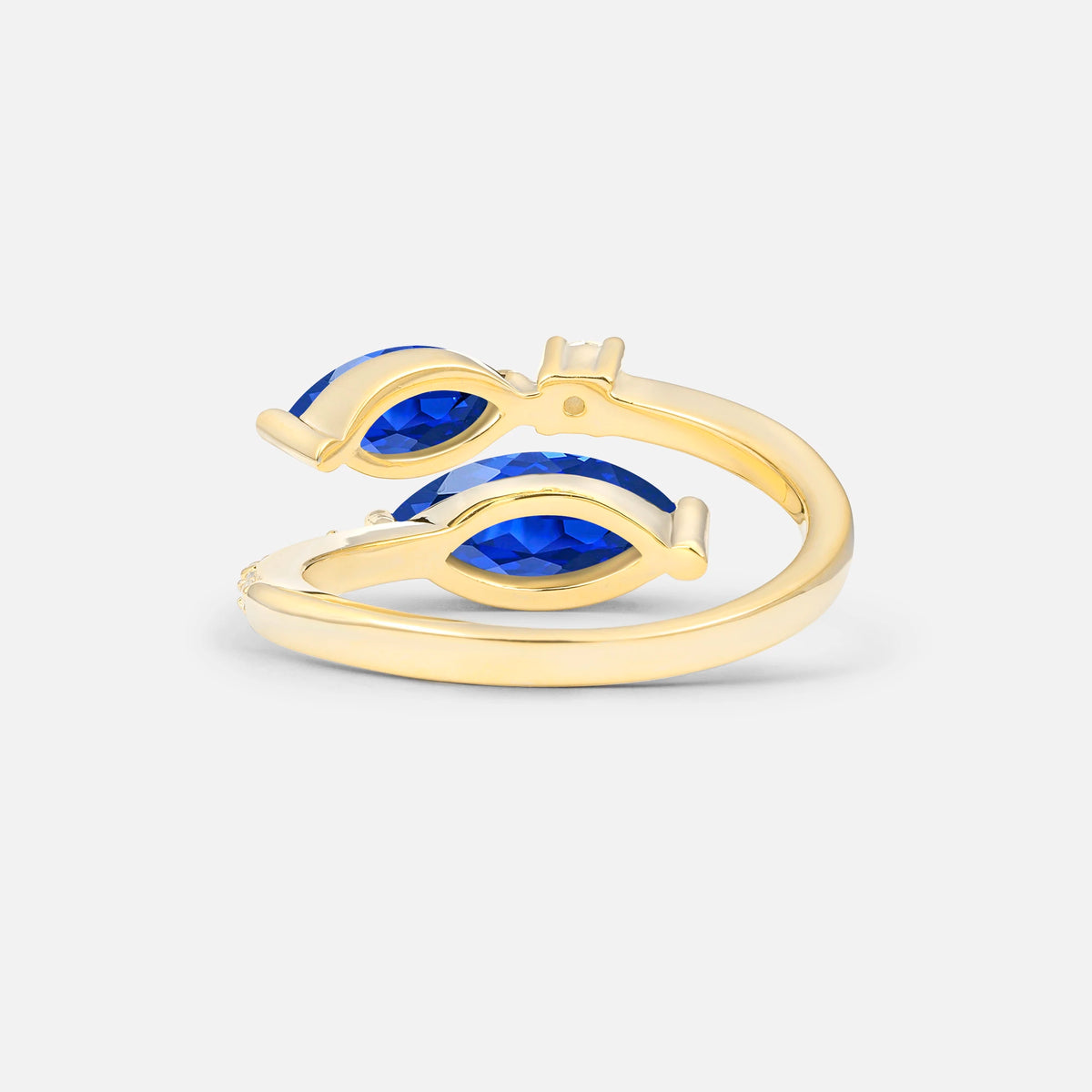 SR06737 Sapphire Ring - Additional view