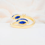 SR06737 Sapphire Ring - Additional view