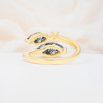 SR06737 Black Rutilated Quartz Ring - Additional view