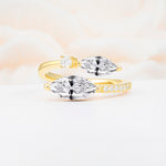 SR06737 Lab Diamond Ring - Yellow-Gold
