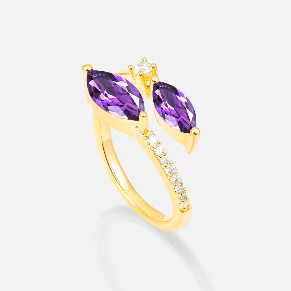 SR06737 Amethyst Ring - Additional view