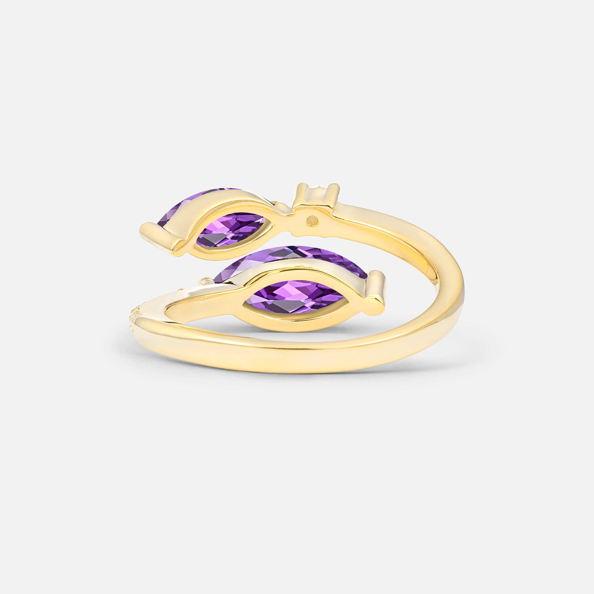 SR06737 Amethyst Ring - Additional view