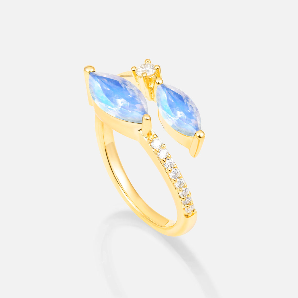 SR06737 Moonstone Ring - Additional view