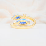 SR06737 Moonstone Ring - Additional view