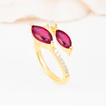 SR06737 Ruby Ring - Additional view