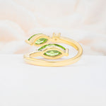 SR06737 Peridot Ring - Additional view