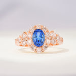 SR06742 Sapphire Ring - Additional view