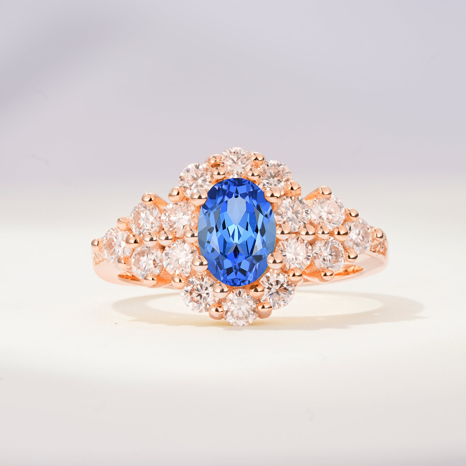 SR06742 Sapphire Ring - Additional view
