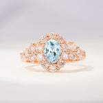 SR06742 Aquamarine Ring - Additional view