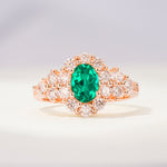 SR06742 Emerald Ring - Additional view