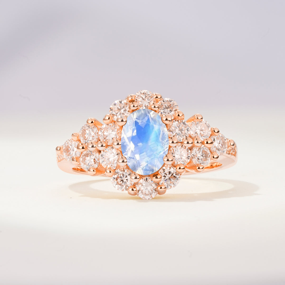 SR06742 Moonstone Ring - Additional view