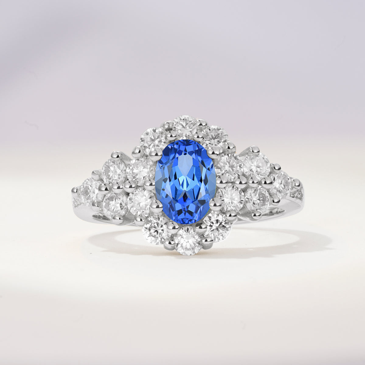 SR06742 Sapphire Ring - Additional view