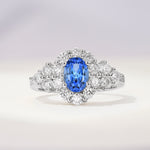SR06742 Sapphire Ring - Additional view