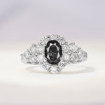 SR06742 Black Rutilated Quartz Ring - Additional view