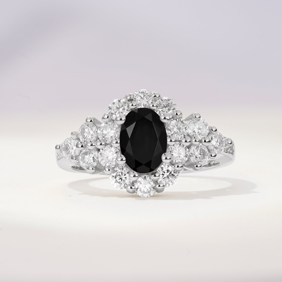 SR06742 Black Onyx Ring - Additional view