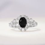 SR06742 Black Onyx Ring - Additional view