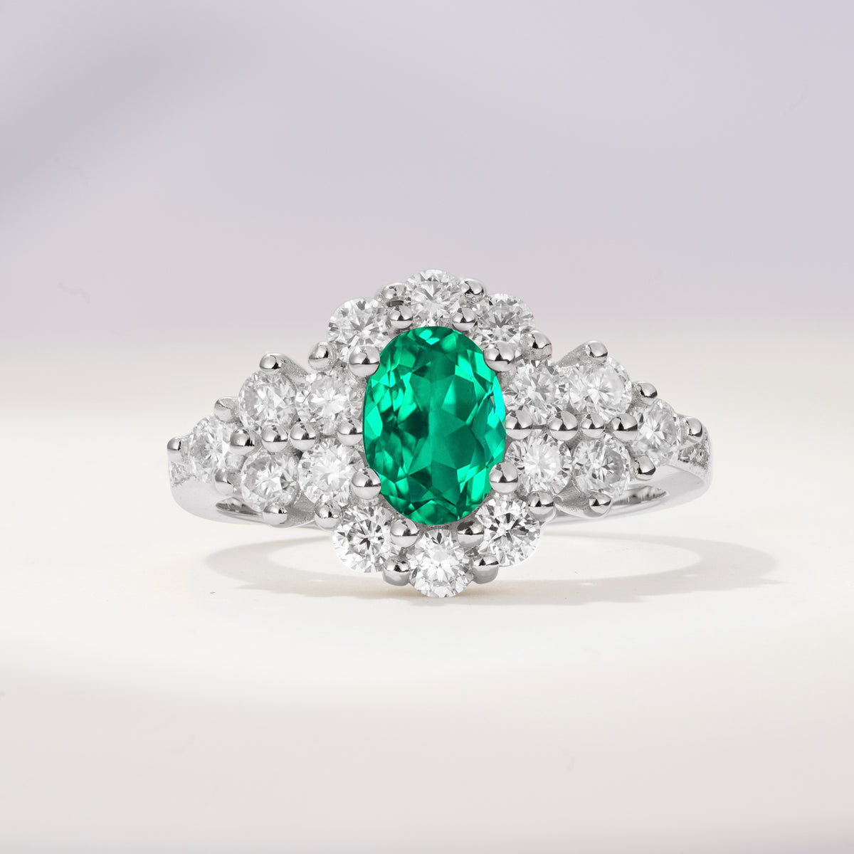 SR06742 Emerald Ring - Additional view