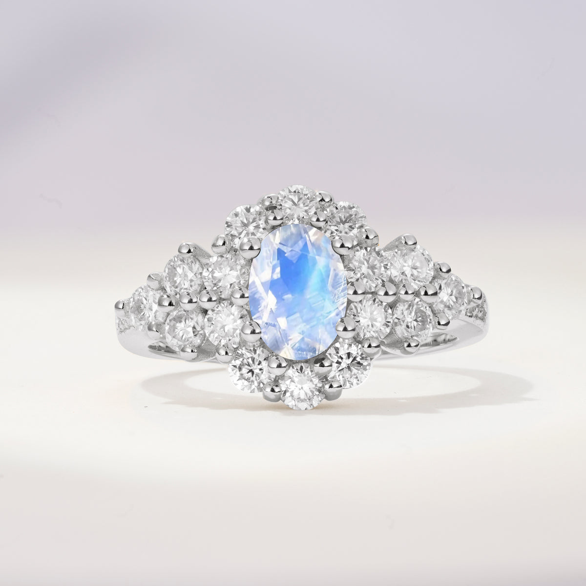 SR06742 Moonstone Ring - Additional view