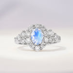 SR06742 Moonstone Ring - Additional view