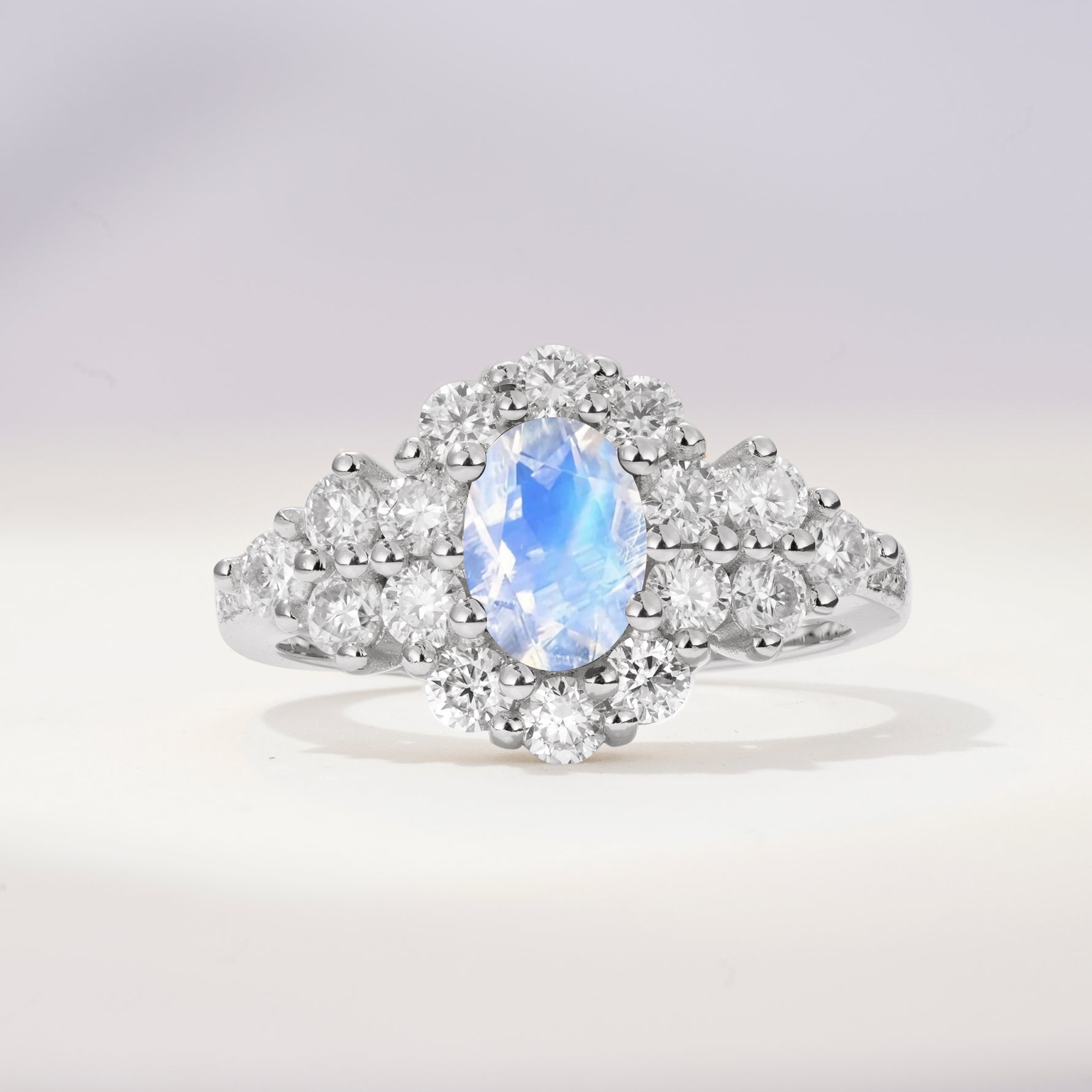 SR06742 Moonstone Ring - Additional view
