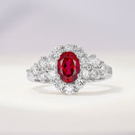SR06742 Ruby Ring - Additional view