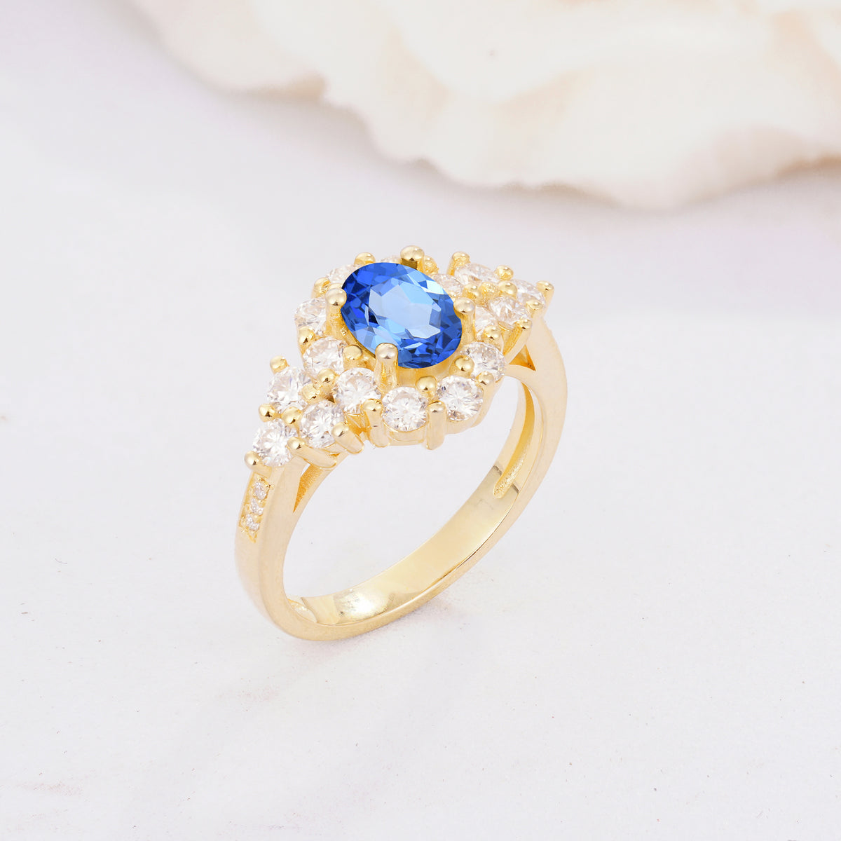 SR06742 Sapphire Ring - Additional view