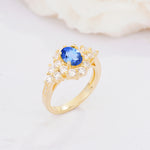 SR06742 Sapphire Ring - Additional view
