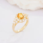 SR06742 Citrine Ring - Additional view