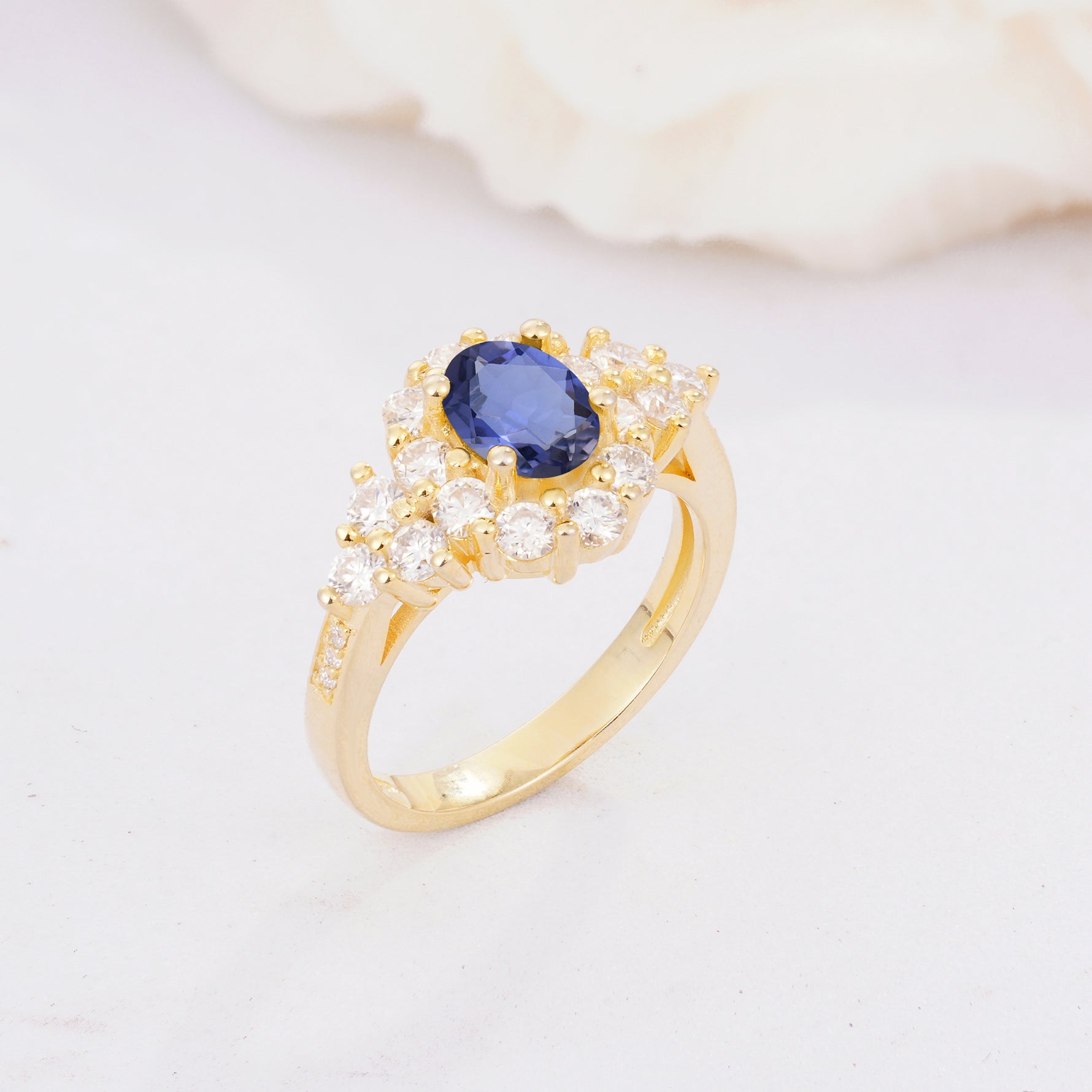 SR06742 Tanzanite Ring - Additional view